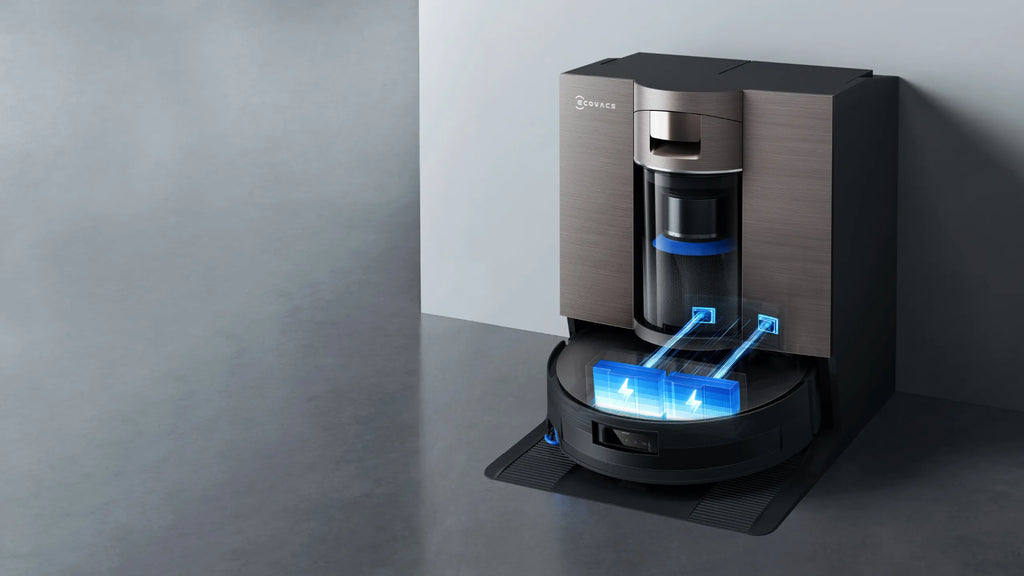 DEEBOT X11 OmniCyclone Bagless Robot Vacuum & Mop (Strong Suction, Self-Empty, AI)