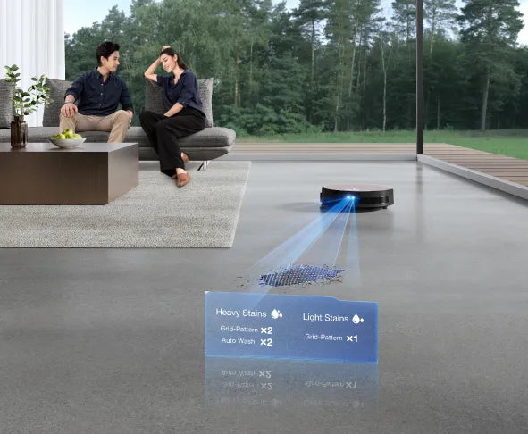 DEEBOT X11 OmniCyclone Bagless Robot Vacuum & Mop (Strong Suction, Self-Empty, AI)