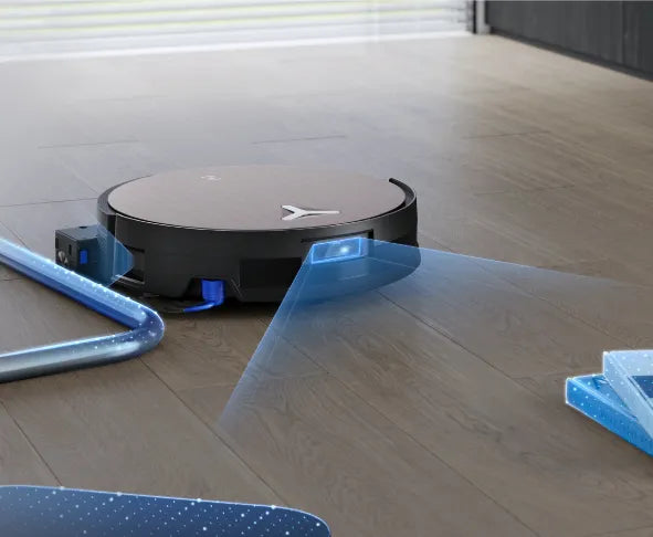 DEEBOT X11 OmniCyclone Bagless Robot Vacuum & Mop (Strong Suction, Self-Empty, AI)