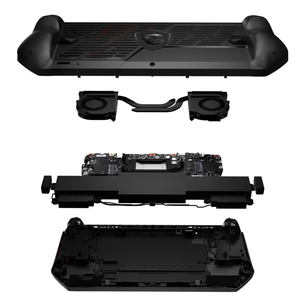 MSI Claw A1M-016UK 9S7-1T4111-016 Intel Core Ultra 7 155H 16GB Memory 1TB SSD 7" Touchscreen Windows 11 Home Handheld Gaming Console