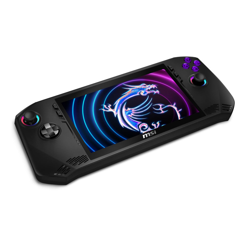 MSI Claw A1M-016UK 9S7-1T4111-016 Intel Core Ultra 7 155H 16GB Memory 1TB SSD 7" Touchscreen Windows 11 Home Handheld Gaming Console