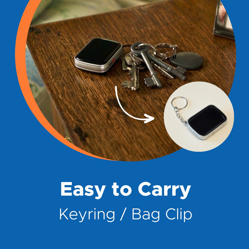 GPS Tracker Keyring for Dementia & Elderly Safety