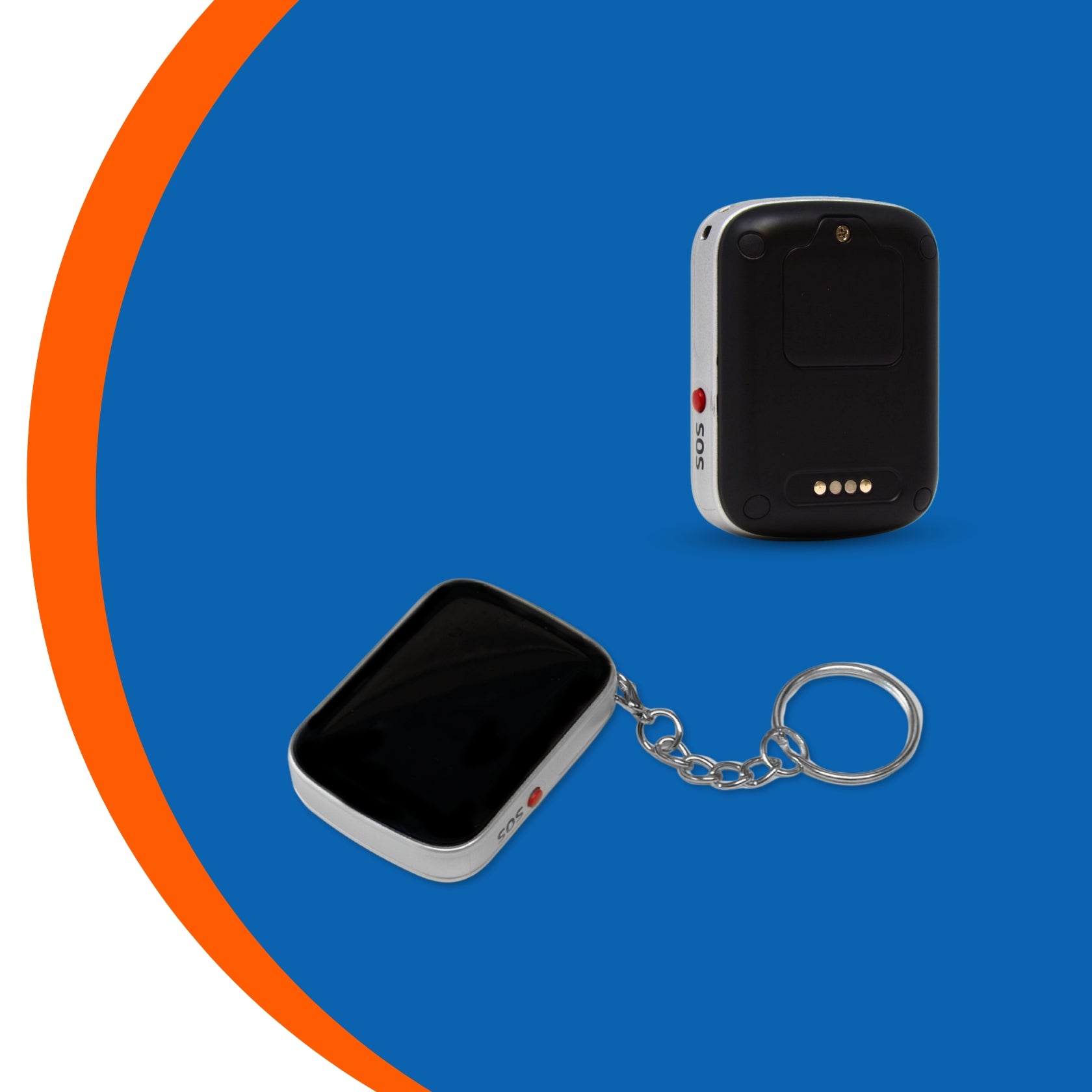 GPS Tracker Keyring for Dementia & Elderly Safety