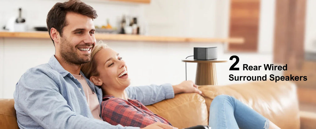 ULTIMEA Poseidon D80 7.1 Wireless Sound Bar with Dolby Atmos