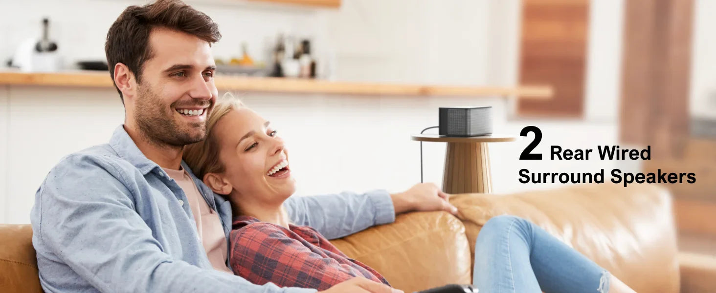 ULTIMEA Poseidon D80 7.1 Wireless Sound Bar with Dolby Atmos