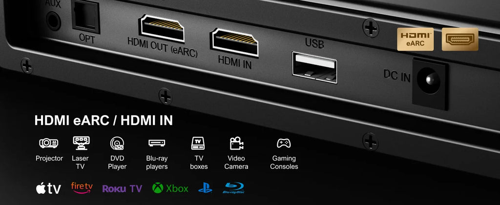 ULTIMEA Nova S80 5.1.2 Wireless Sound Bar with Dolby Atmos