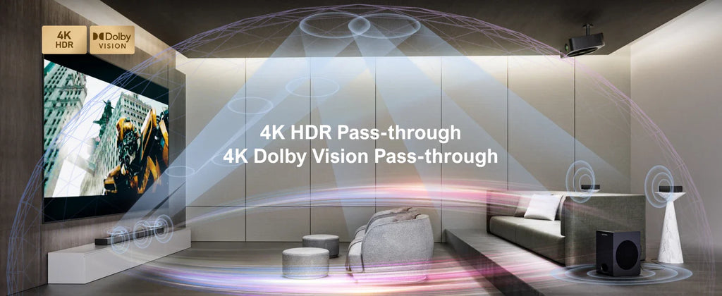 ULTIMEA Nova S80 5.1.2 Wireless Sound Bar with Dolby Atmos