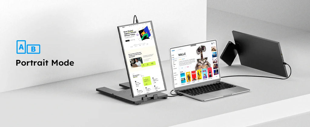 DOPESPLAY Full HD 15.6" Portable Monitor and Laptop Screen Extender