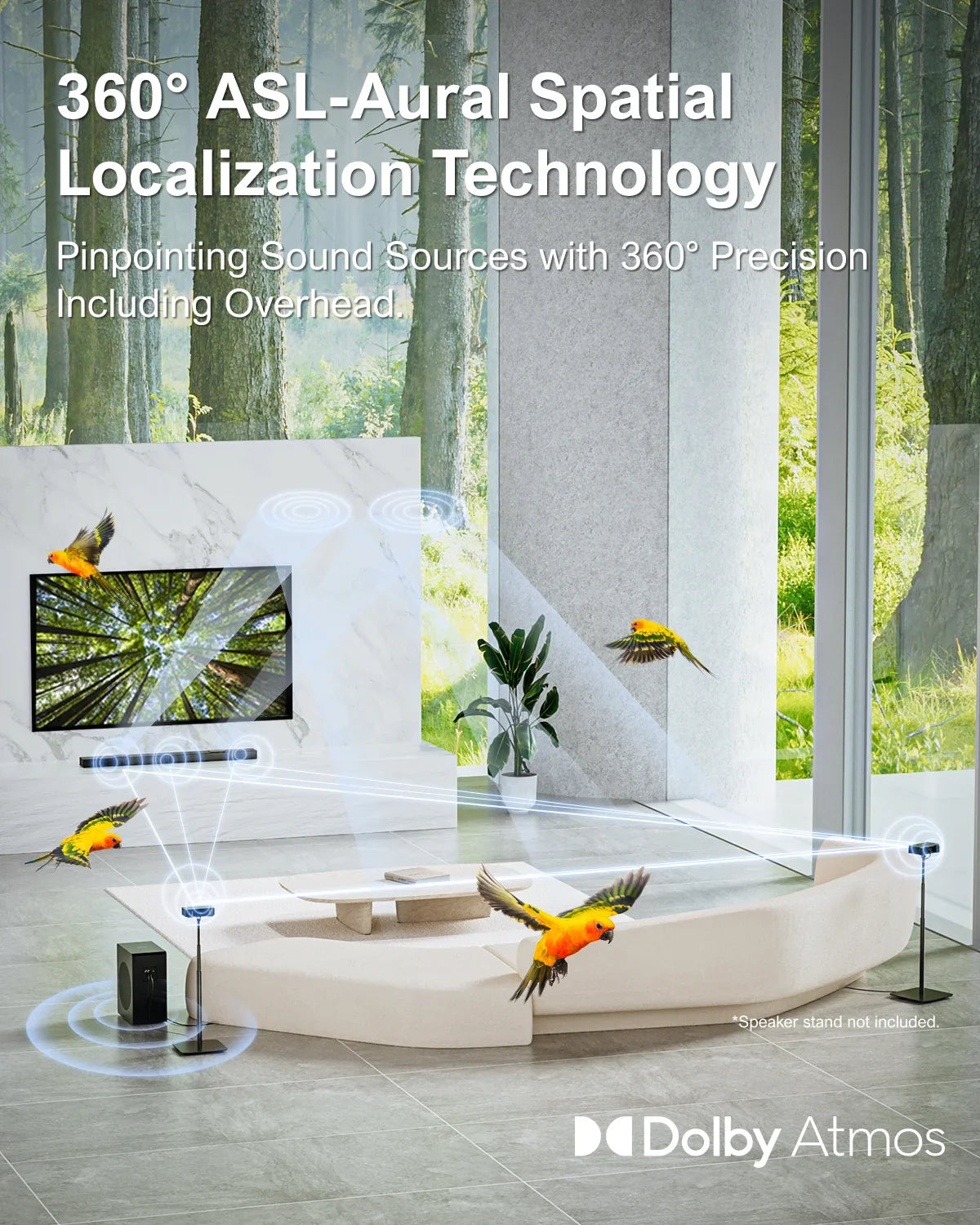 ULTIMEA Nova S80 5.1.2 Wireless Sound Bar with Dolby Atmos