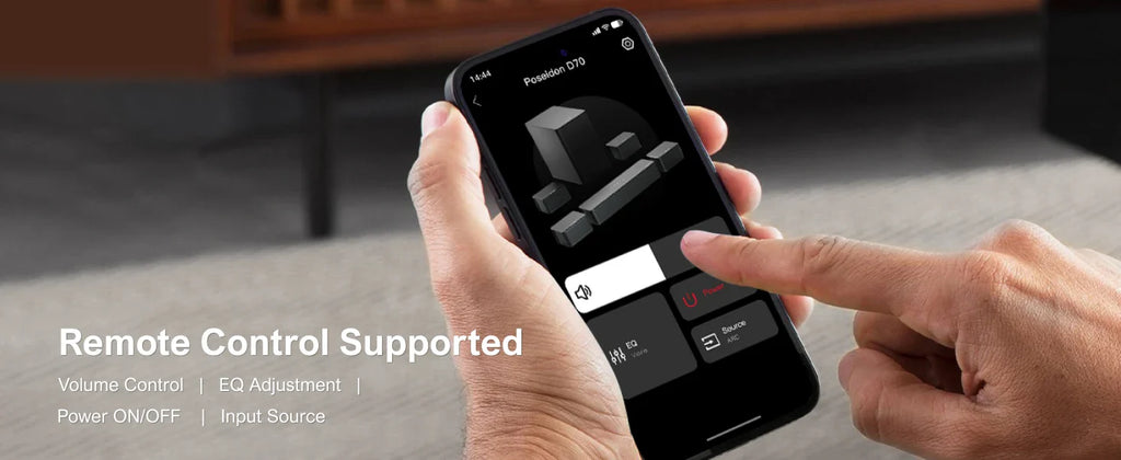 ULTIMEA Poseidon D70 7.1 Wireless Sound Bar with Dolby Atmos