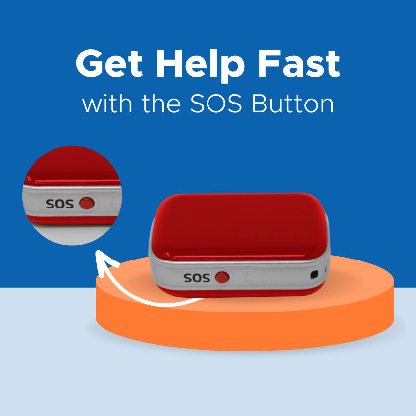 GPS Tracker Keyring for Dementia & Elderly Safety