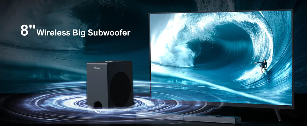 ULTIMEA Nova S80 5.1.2 Wireless Sound Bar with Dolby Atmos