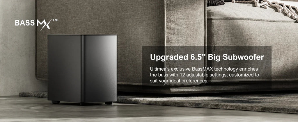 ULTIMEA Poseidon D80 7.1 Wireless Sound Bar with Dolby Atmos