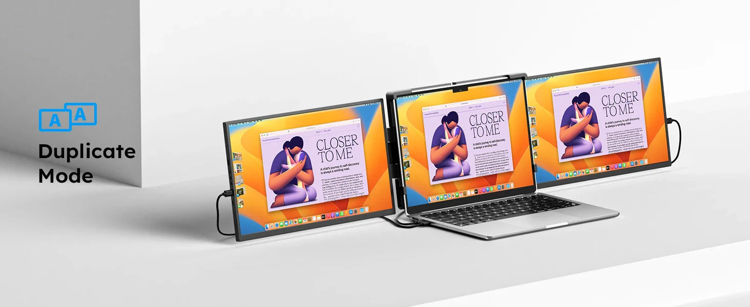 DOPESPLAY Full HD 15.6" Portable Monitor and Laptop Screen Extender