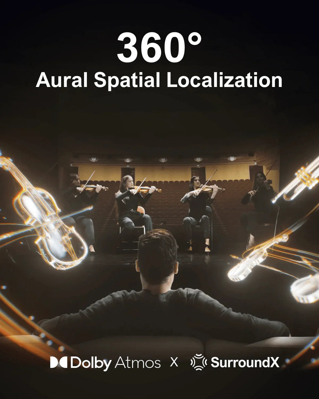 ULTIMEA Poseidon D80 7.1 Wireless Sound Bar with Dolby Atmos