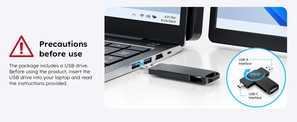 DOPESPLAY Full HD 15.6" Portable Monitor and Laptop Screen Extender