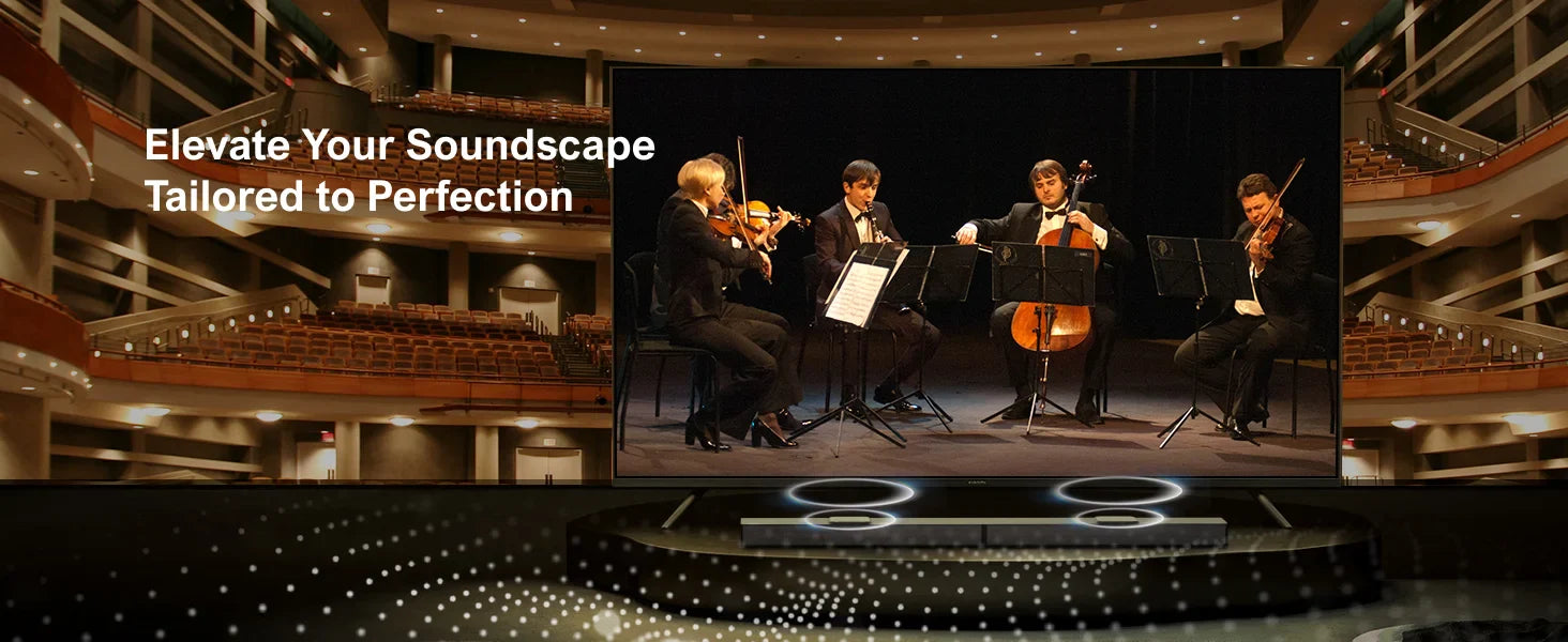 ULTIMEA Nova S80 5.1.2 Wireless Sound Bar with Dolby Atmos