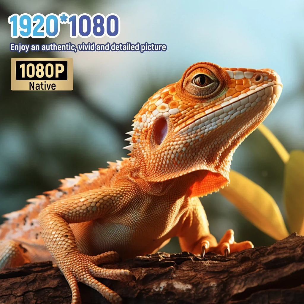 HORLAT 35000 Lumens 4K Smart Home Cinema Projector & Stand