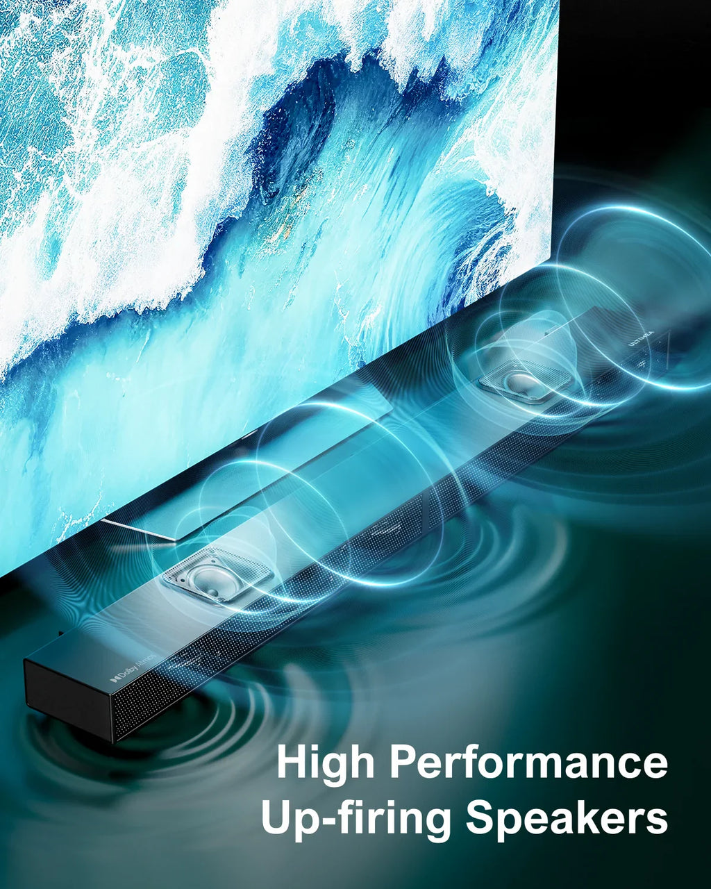 ULTIMEA Nova S80 5.1.2 Wireless Sound Bar with Dolby Atmos