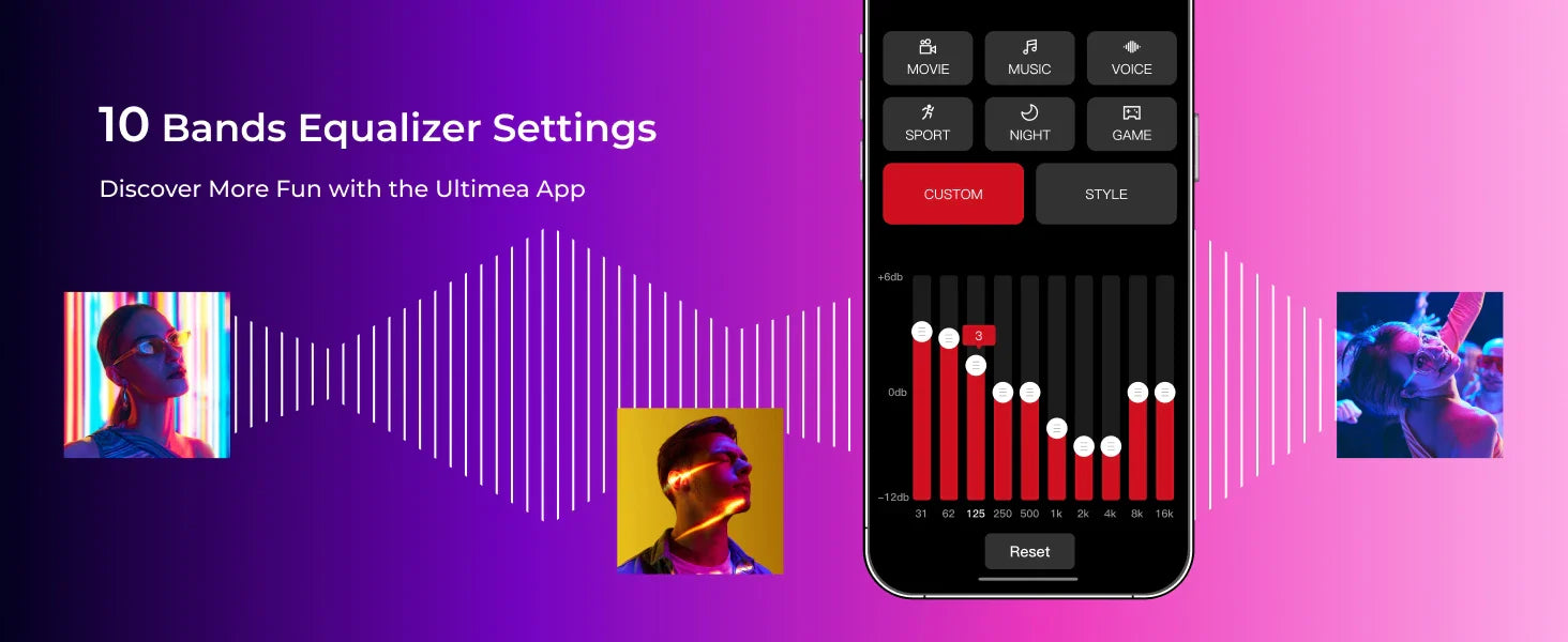 ULTIMEA Apollo S80 5.1 Lighting Sound Bar with Dolby Atmos