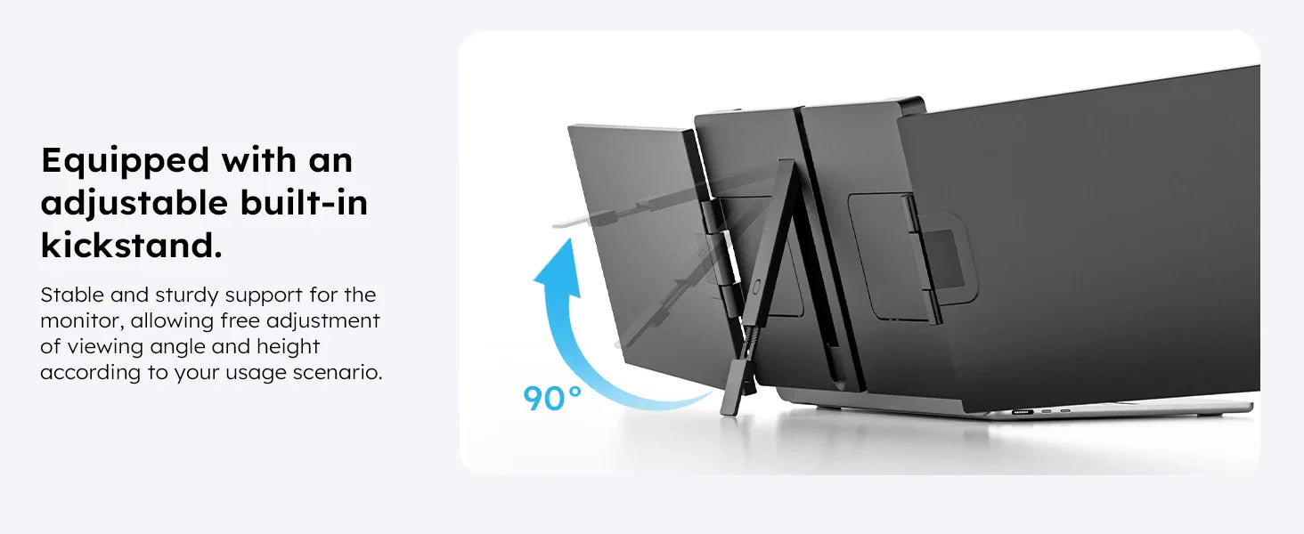 DOPESPLAY Full HD 15.6" Portable Monitor and Laptop Screen Extender