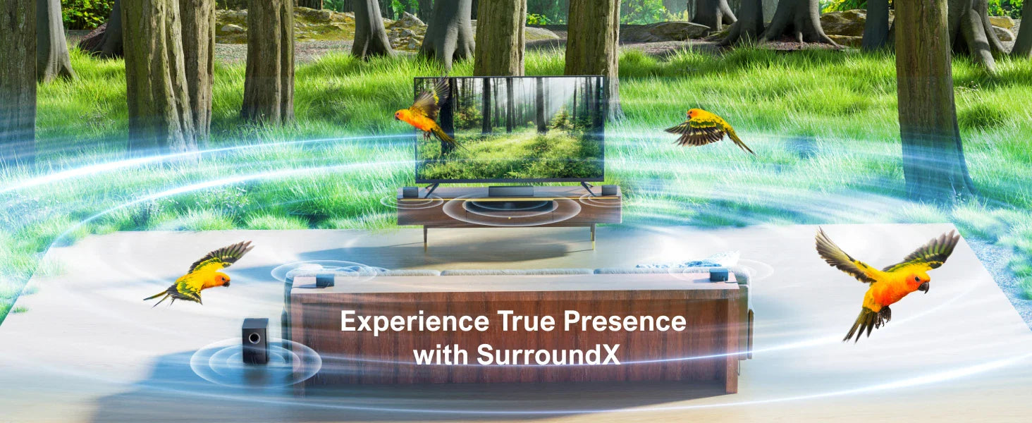 ULTIMEA Poseidon D70 7.1 Wireless Sound Bar with Dolby Atmos