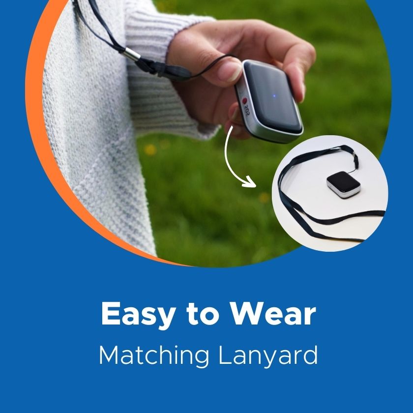 GPS Tracker Keyring for Dementia & Elderly Safety