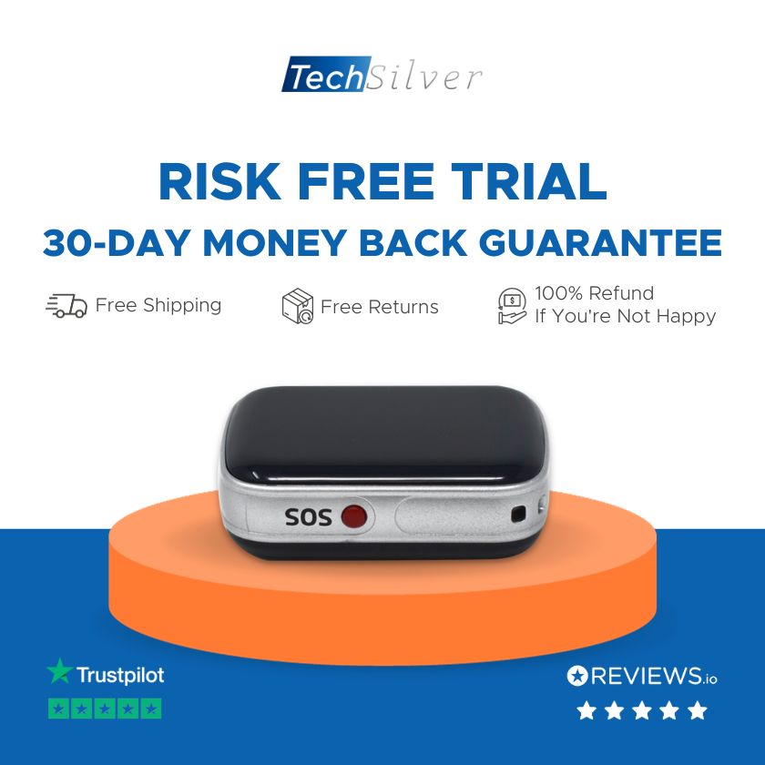 GPS Tracker Keyring for Dementia & Elderly Safety