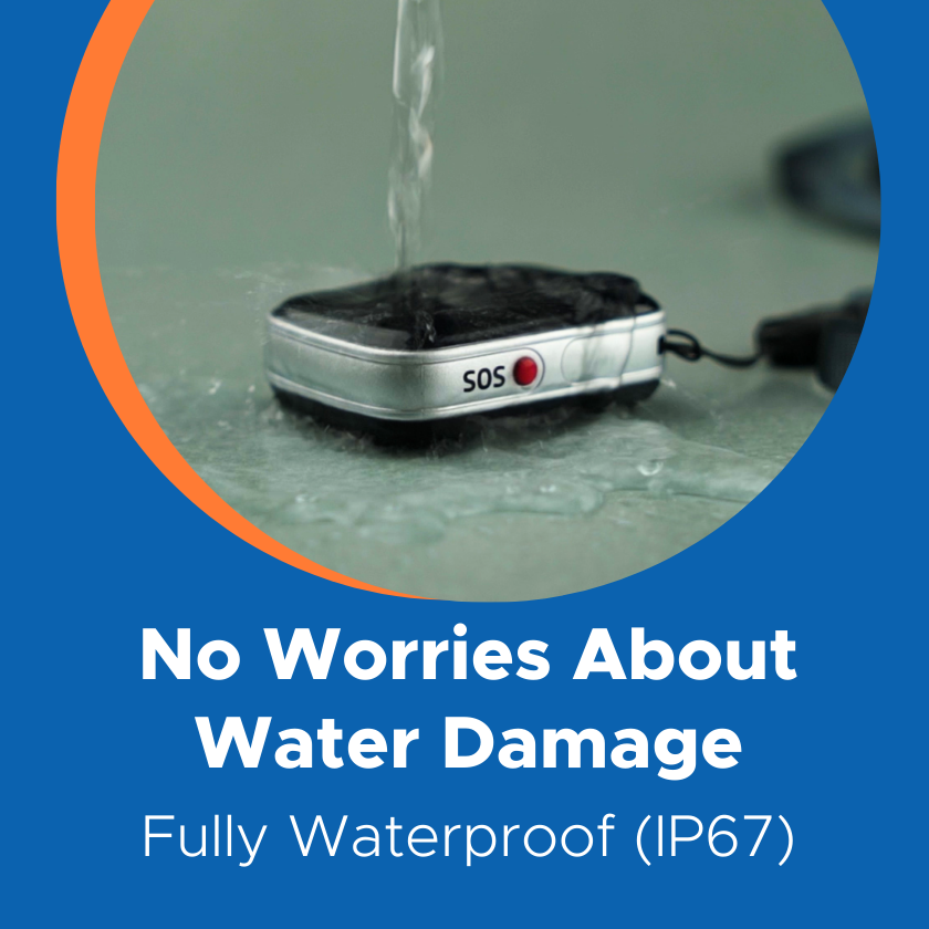 GPS Tracker Keyring for Dementia & Elderly Safety