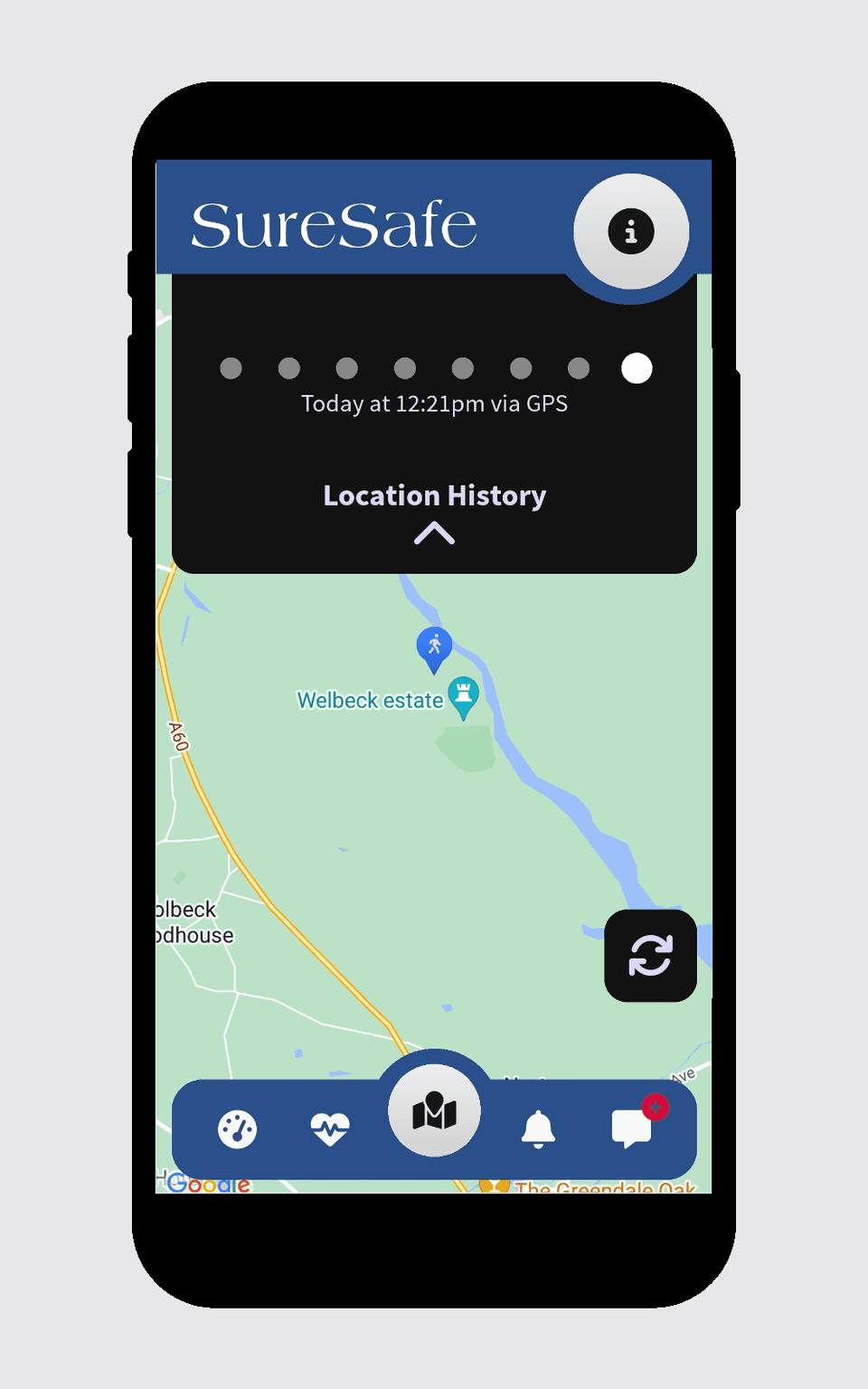 SureSafe Dementia Tracker