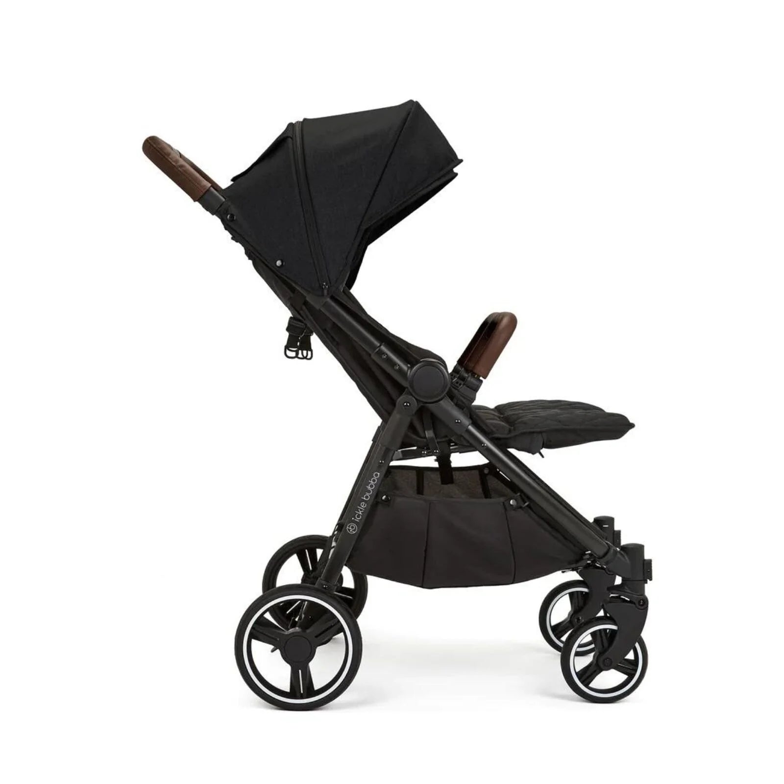 Ickle Bubba Venus Max Double Stroller - Black