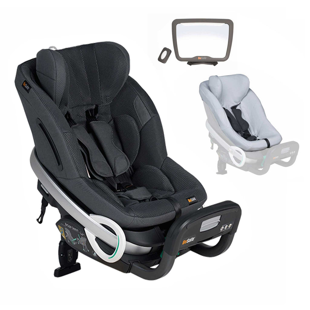 BeSafe Stretch Car Seat in Anthracite Mesh
