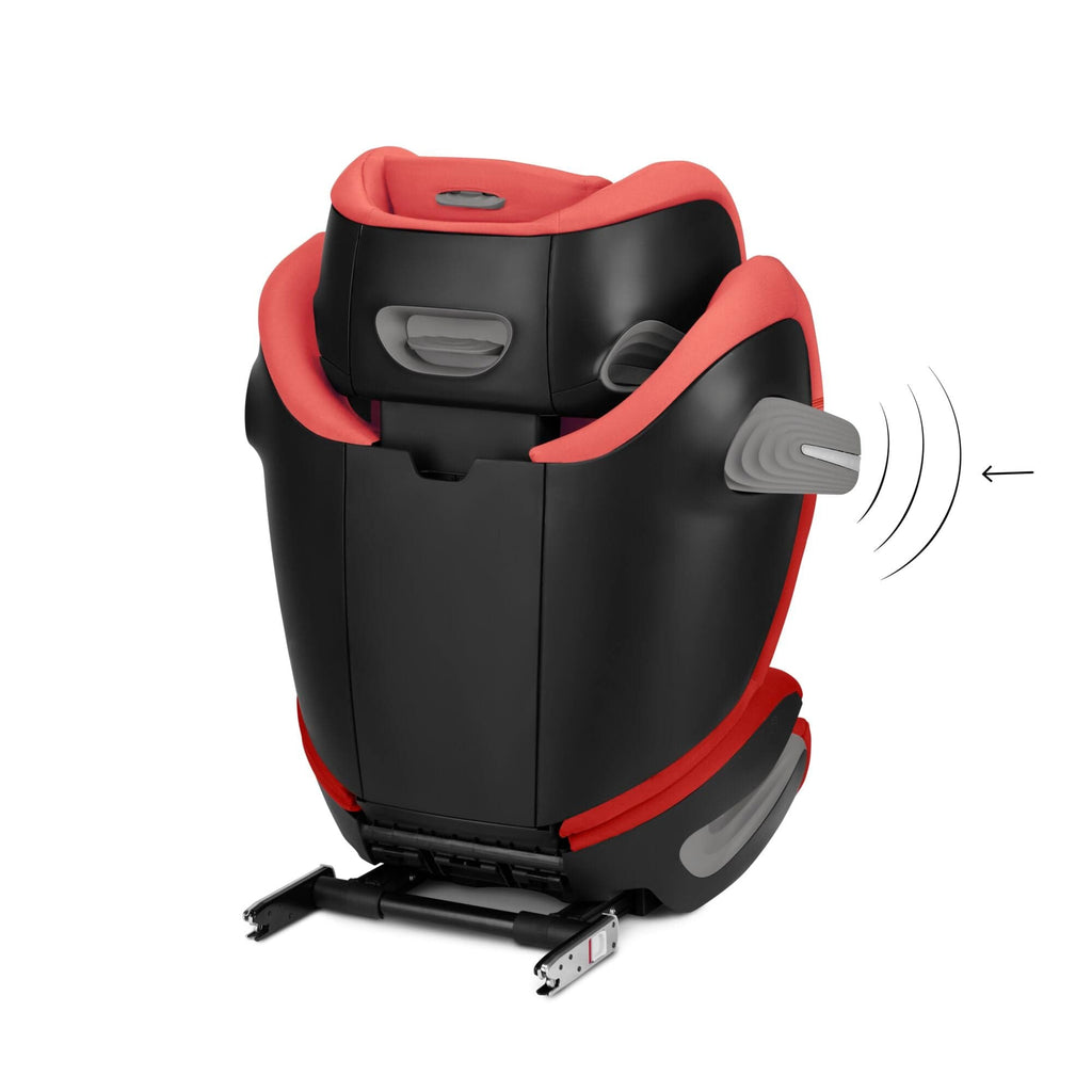 Cybex Solution S2 i-FIX High Back Booster Hibiscus Red